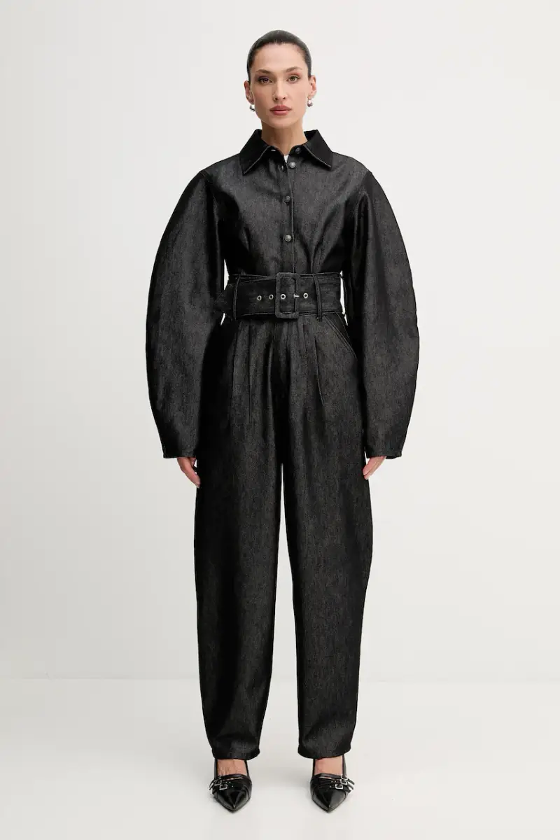 Rotate Jeans Donna Nero 3842485 miniatura 2