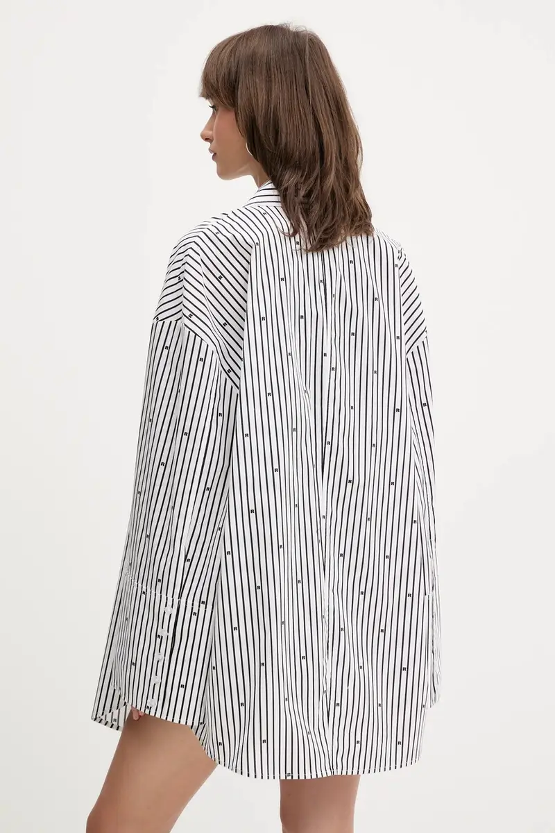 camicia in cotone donna colore nero 114398000 miniatura 3