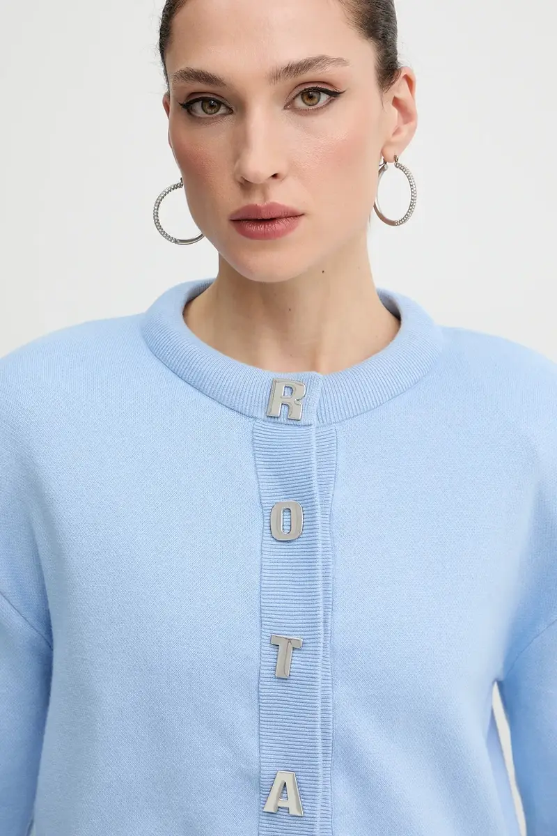 Rotate Cardigan Donna Blu 3944069 miniatura 4
