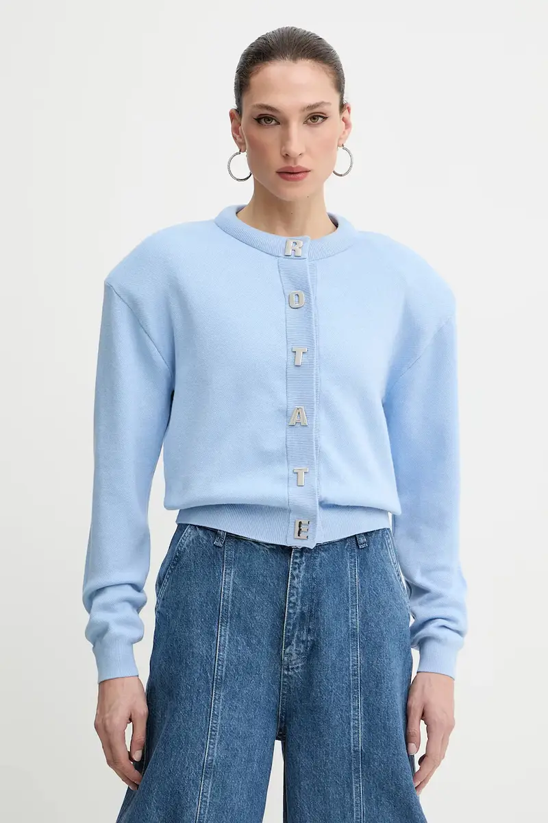 Rotate Cardigan Donna Blu 3944069