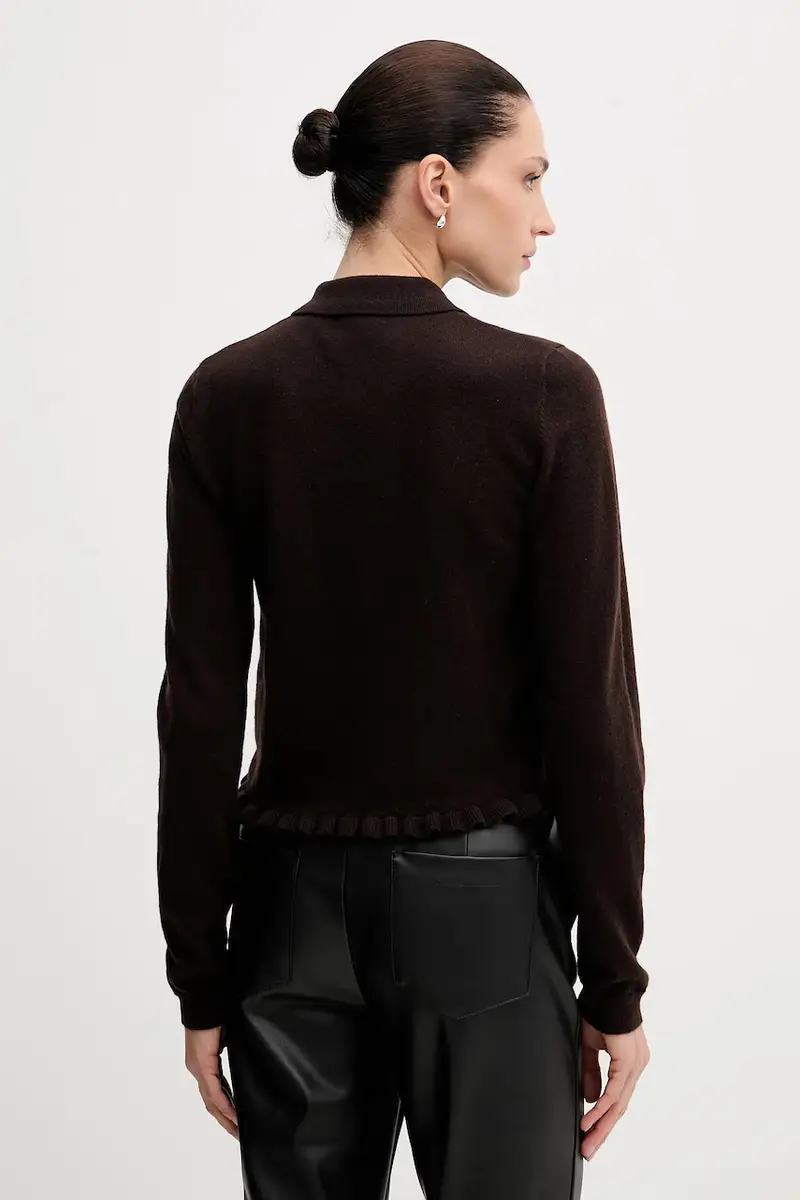 Rotate Cardigan Donna Marrone 3842459 miniatura 3