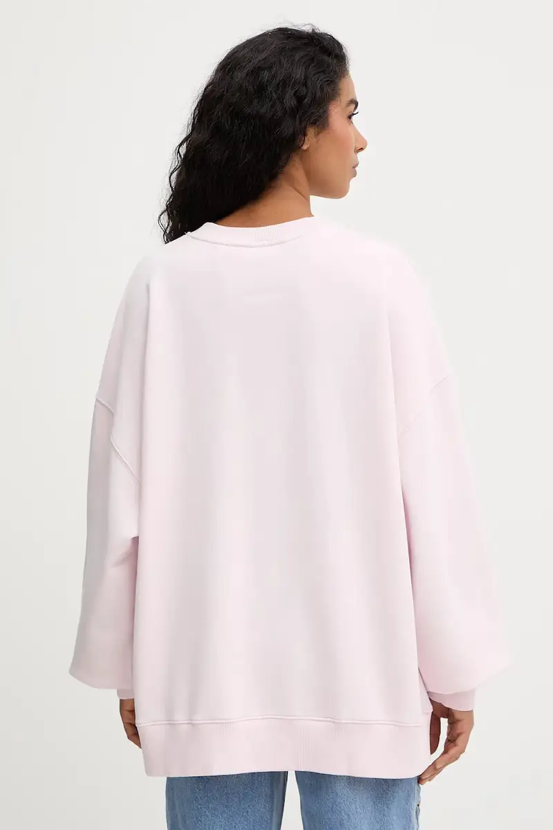 felpa in cotone Rosa miniatura 3