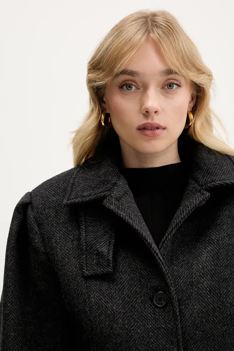 giacca con lana colore grigio 1147441205 miniatura 4