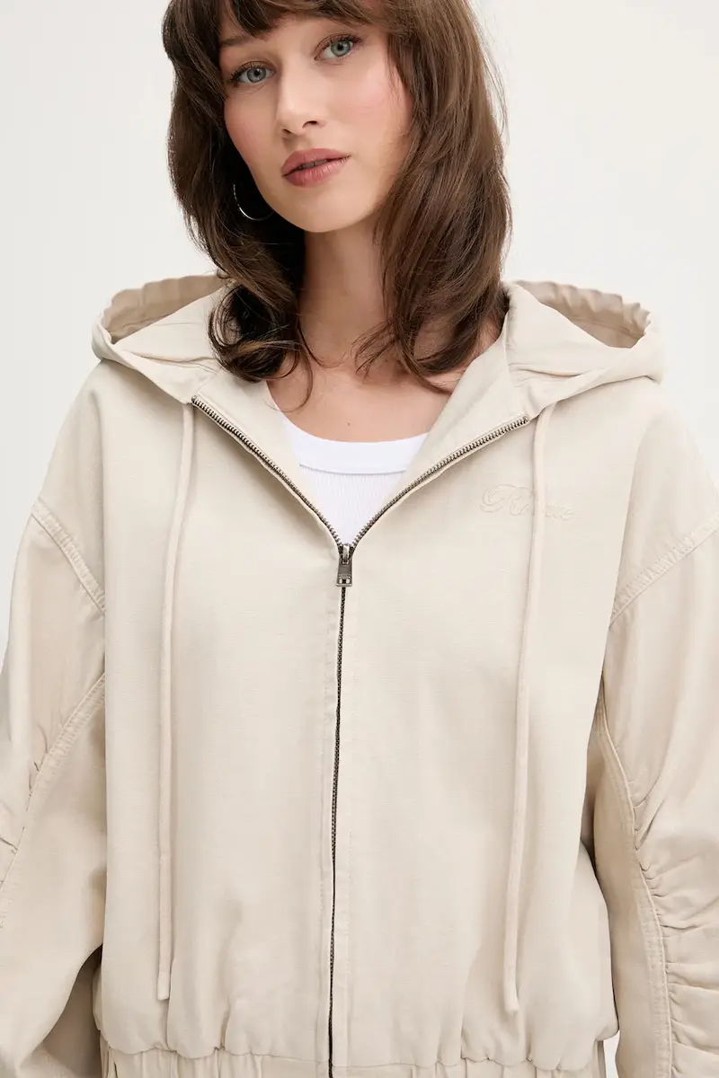 giacca in cotone colore beige 1142831763 miniatura 4