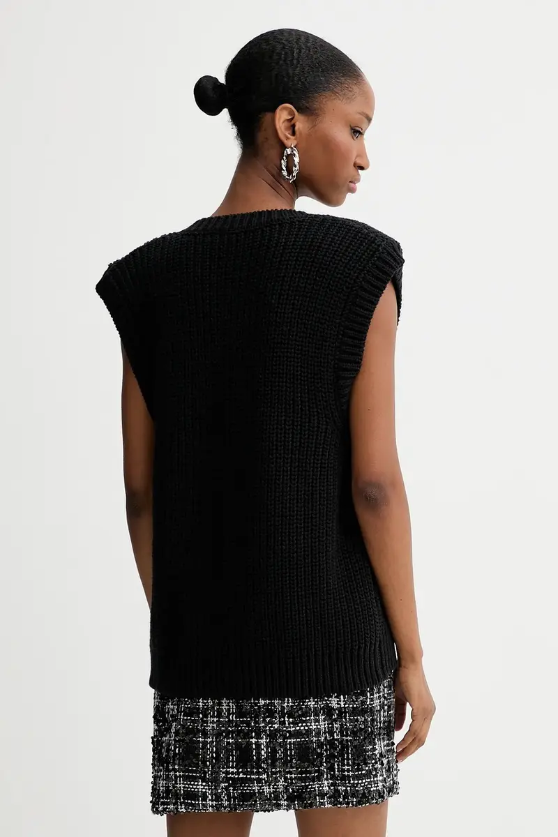 Rotate Gilet Donna Nero 3842491 miniatura 3