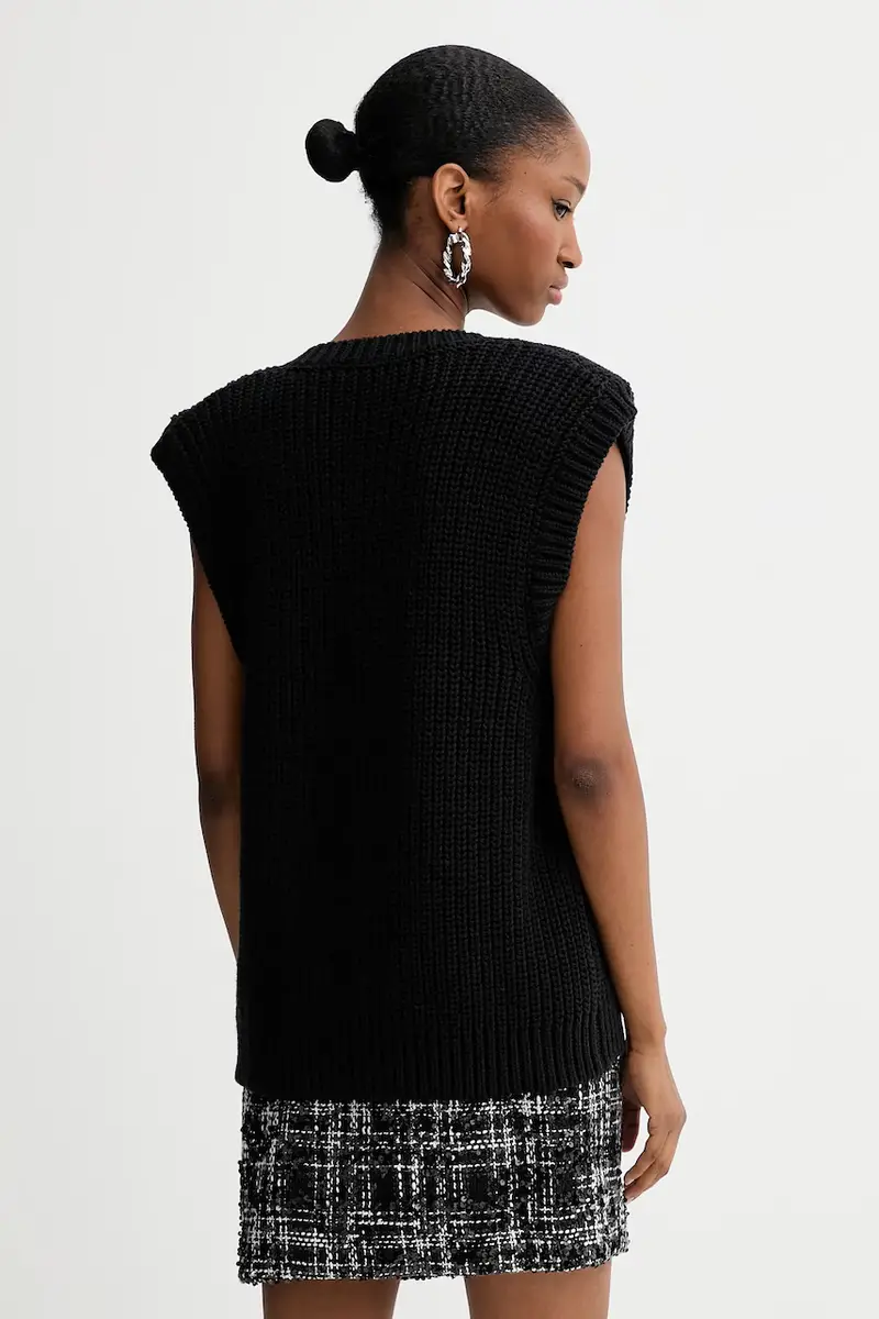 Rotate Gilet Donna Nero 3920657 miniatura 3