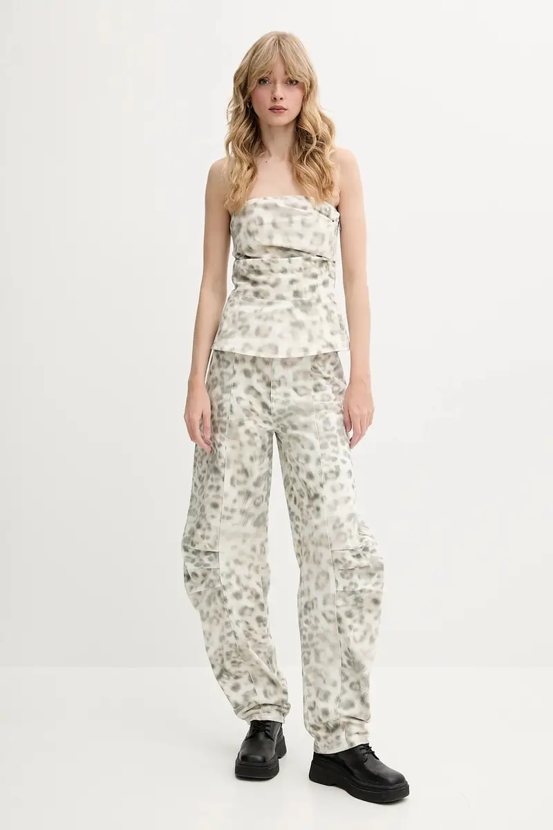 Rotate Jeans Donna Beige 3570170 miniatura 2