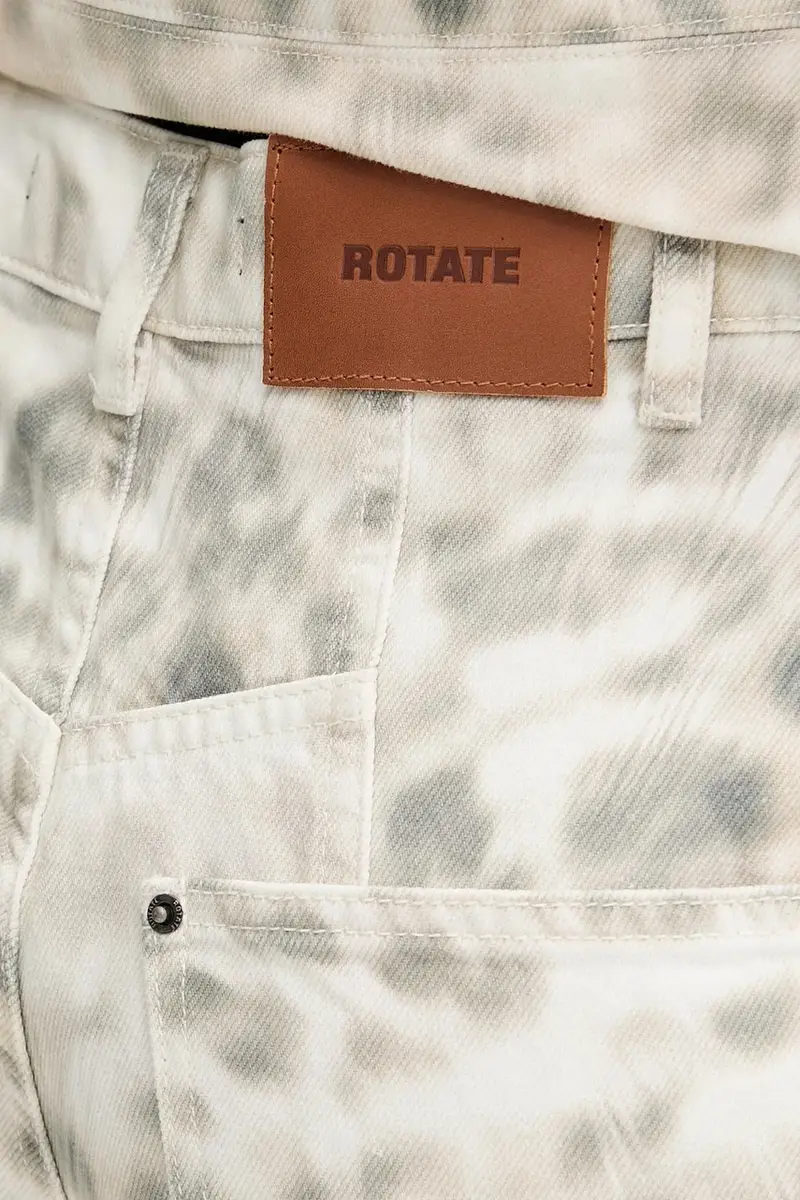 Rotate Jeans Donna Beige 3570170 miniatura 4