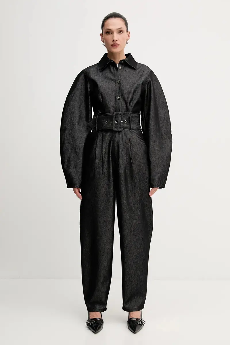 Rotate Jeans Donna Nero 3842487 miniatura 2