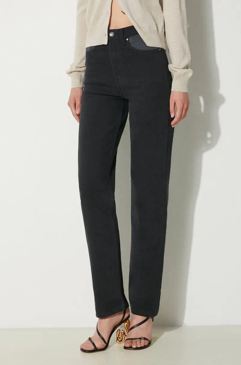 Rotate Jeans Donna Nero 2253707
