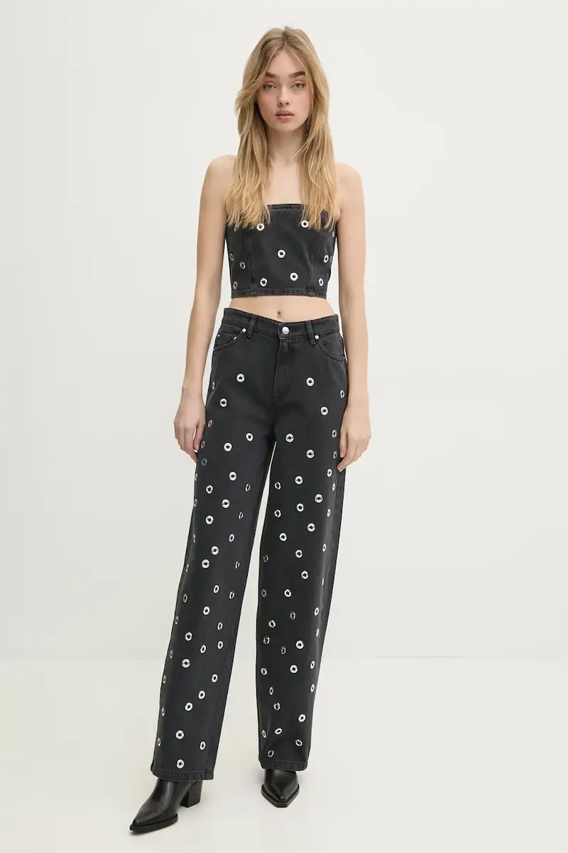 Rotate Jeans Donna Grigio 2808957 miniatura 2