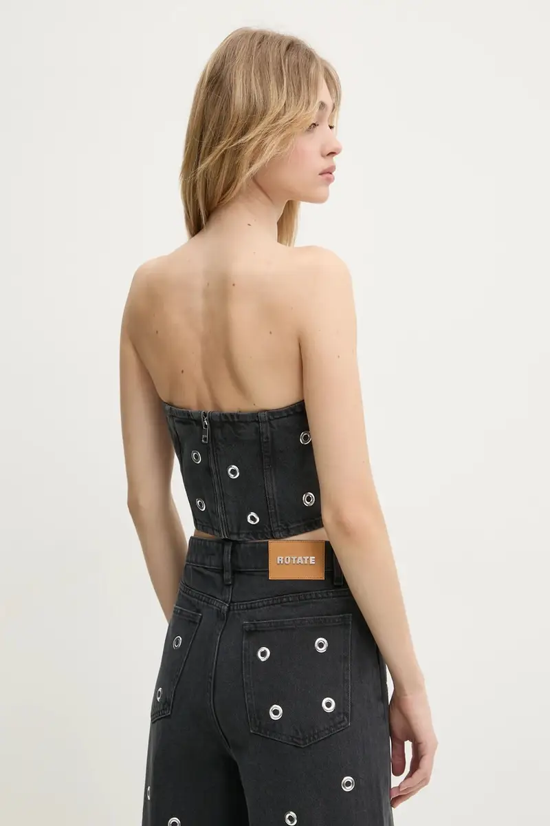 Rotate Jeans Donna Grigio 3324775 miniatura 3