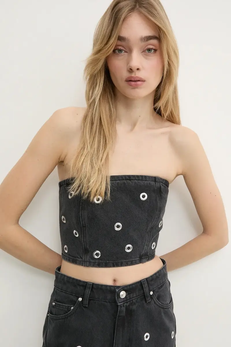 Rotate Jeans Donna Grigio 3324775 miniatura 4