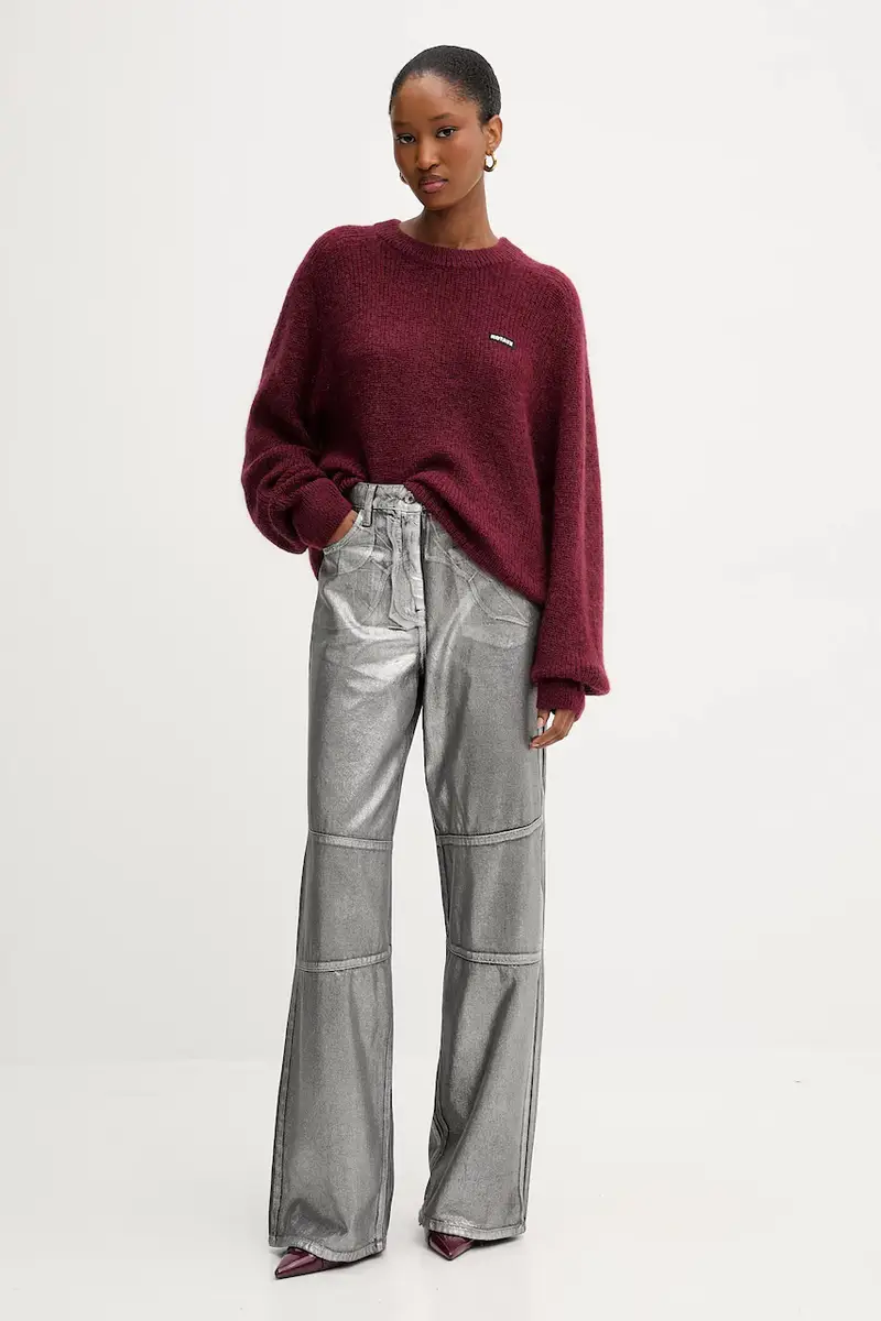 maglione con lana 0 colore granata 1145652734 miniatura 2