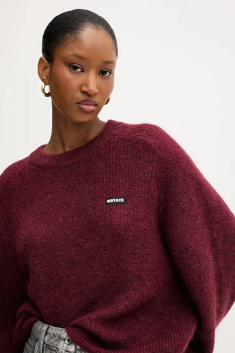 maglione con lana 0 colore granata 1145652734 miniatura 4