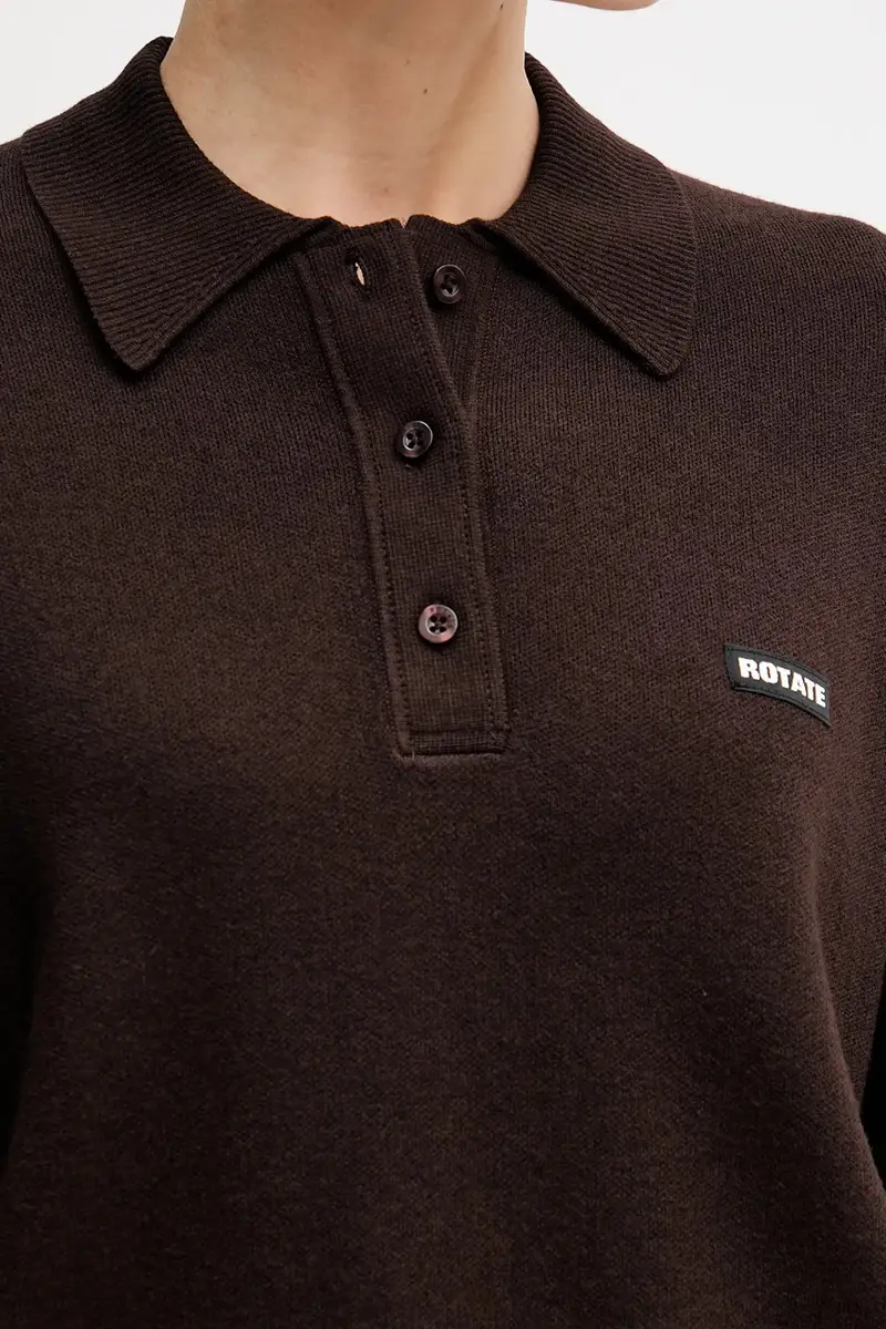 maglione con lana colore marrone 1151371667 miniatura 5