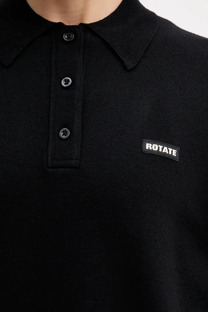 maglione con lana colore nero 115137100 miniatura 5