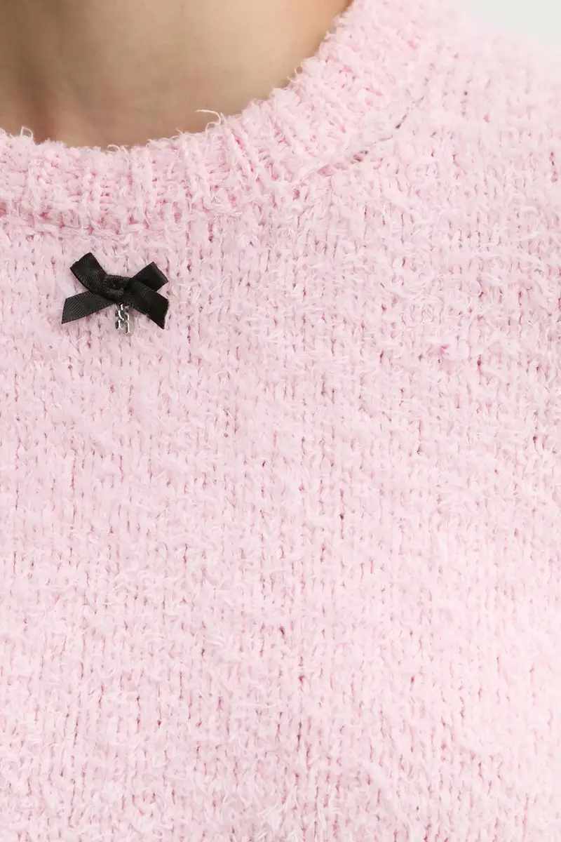 maglione in cotone colore rosa 1139481011 miniatura 5