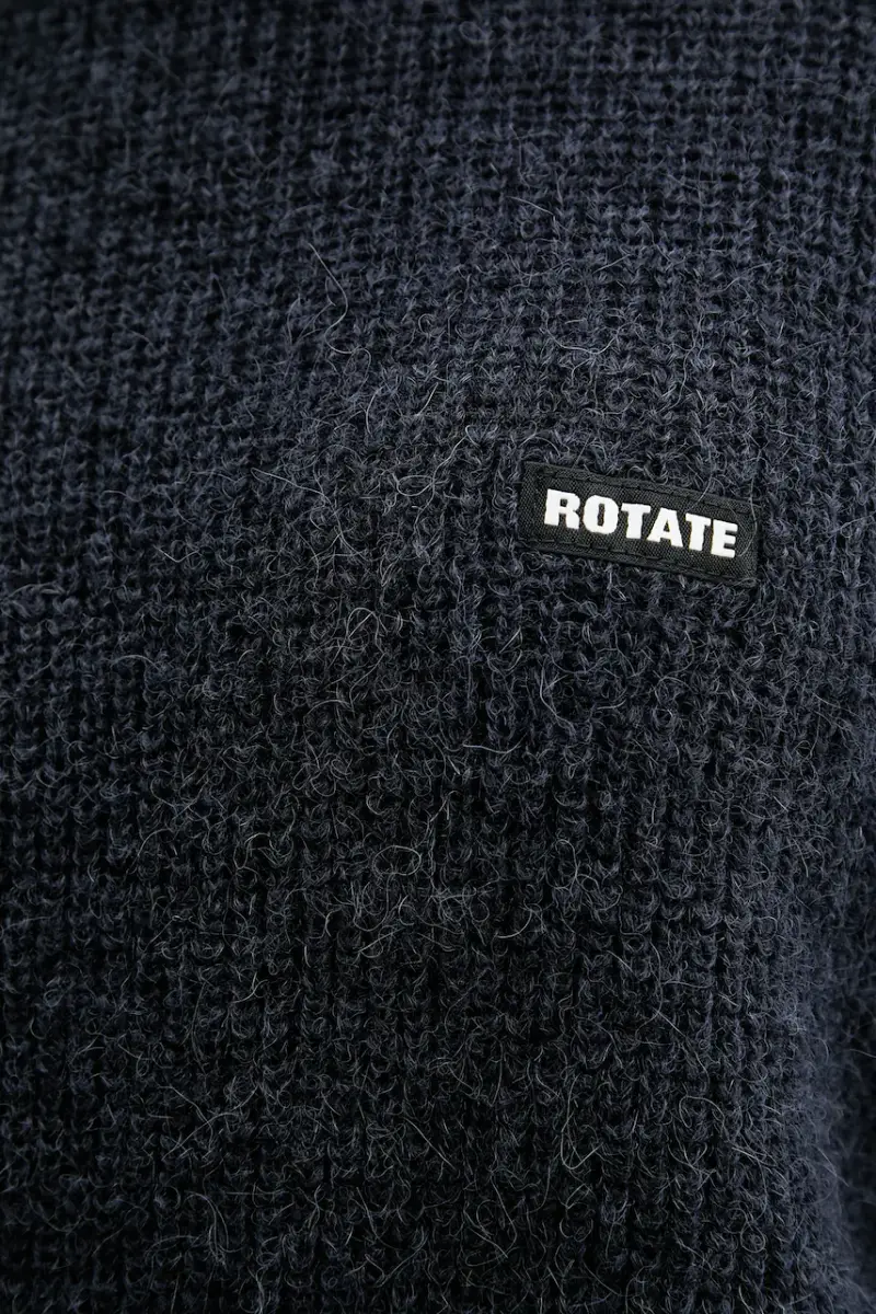 maglione in lana colore blu navy 1142781725 miniatura 5