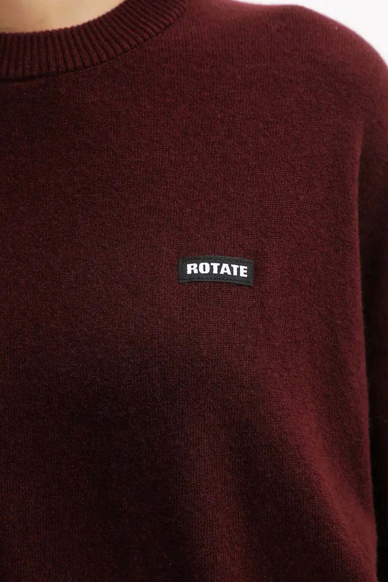 maglione in lana donna colore granata 1147522734 miniatura 5