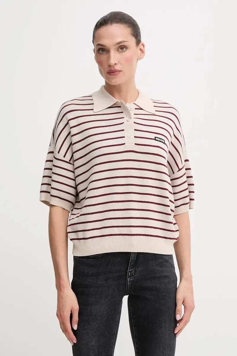 maglione in misto lana donna colore beige 1143041764