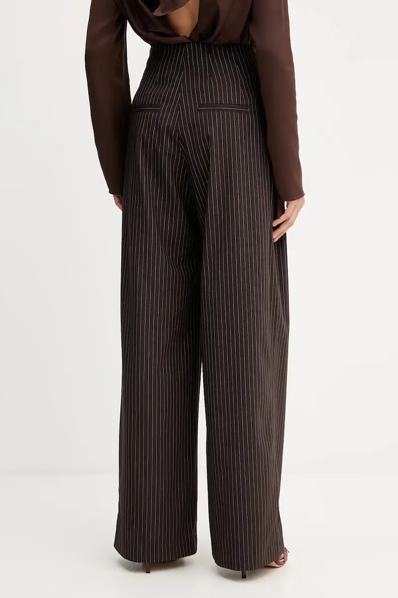 pantaloni donna colore marrone 1146983065 miniatura 3