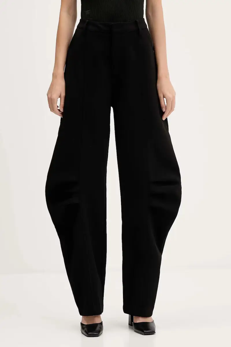 pantaloni donna colore nero 114826100