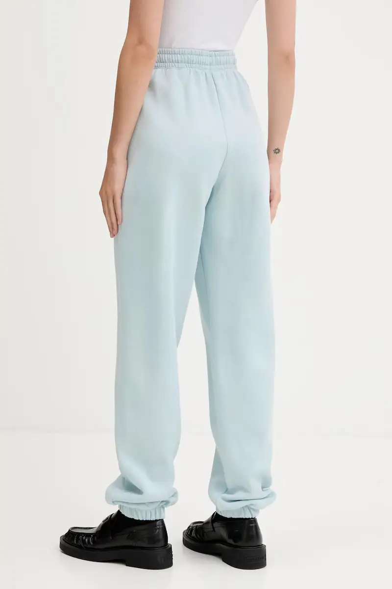 pantaloni tuta di cotone donna colore blu 114378184 miniatura 3