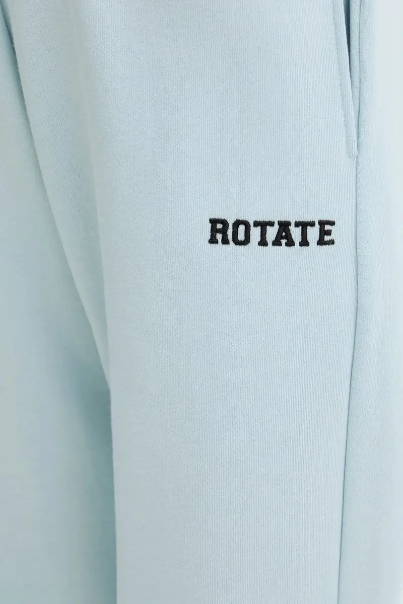 pantaloni tuta di cotone donna colore blu 114378184 miniatura 4