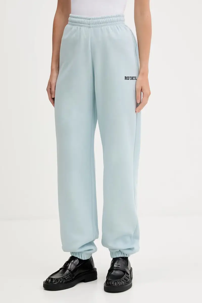 pantaloni tuta di cotone donna colore blu 114378184