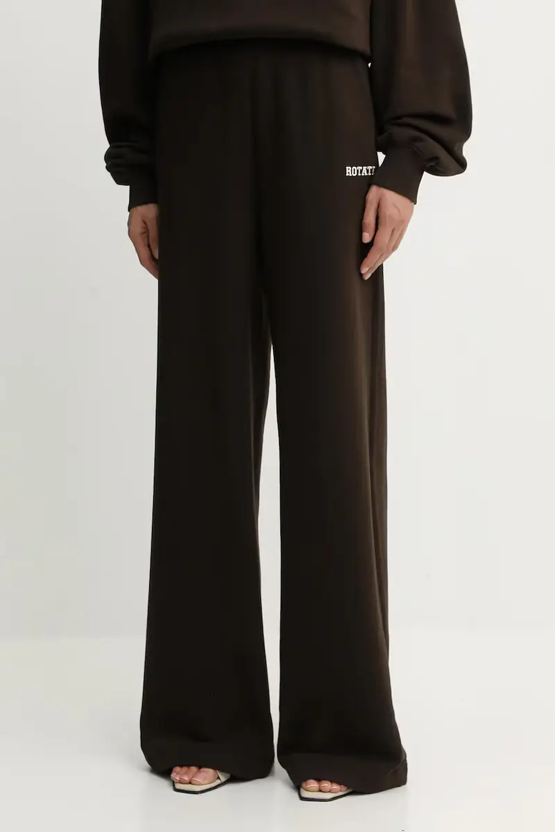 pantaloni tuta di cotone donna colore marrone 1153131667