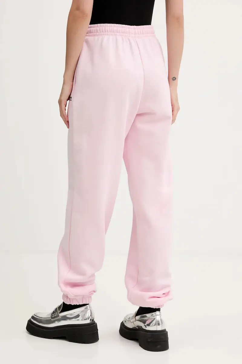 pantaloni tuta di cotone donna colore rosa 114378191 miniatura 3