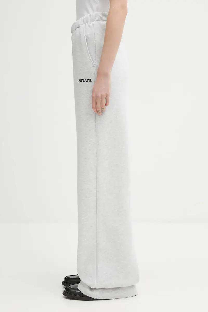 pantaloni tuta di cotone Grigio miniatura 2