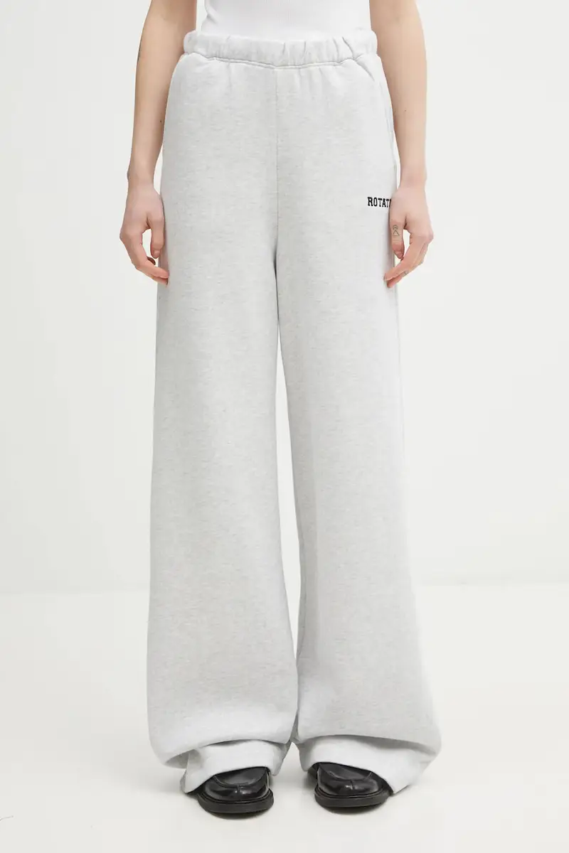 pantaloni tuta di cotone Grigio