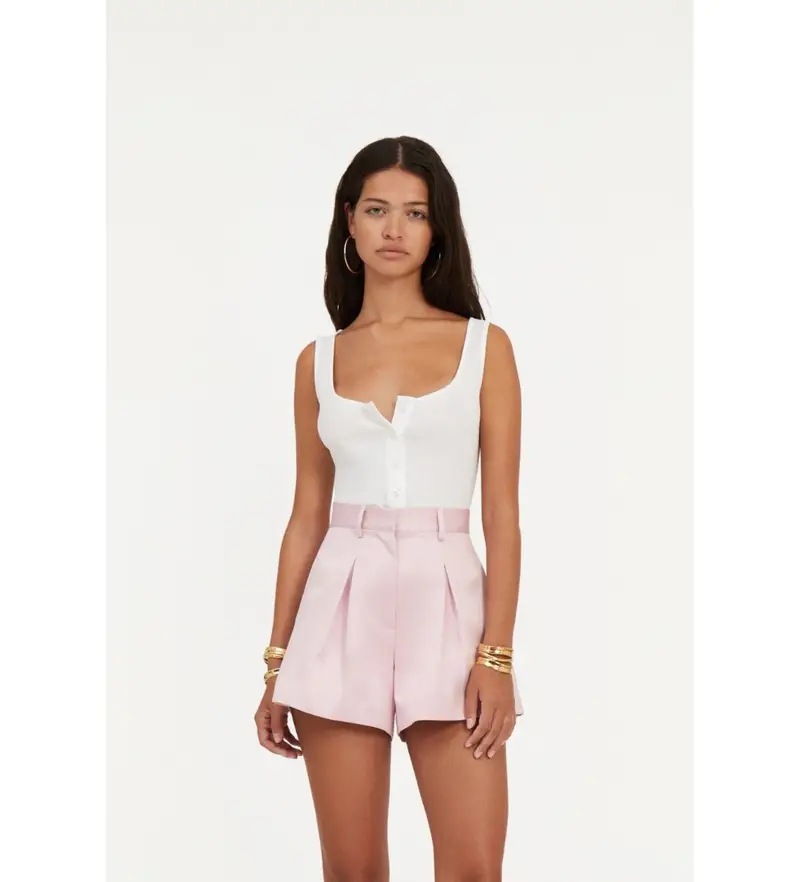 per donna 113787400 Camicia bianca con bottoni (34), Bianco, Casual, Senza maniche / cinghie, Cotone biologico, Sostenibile