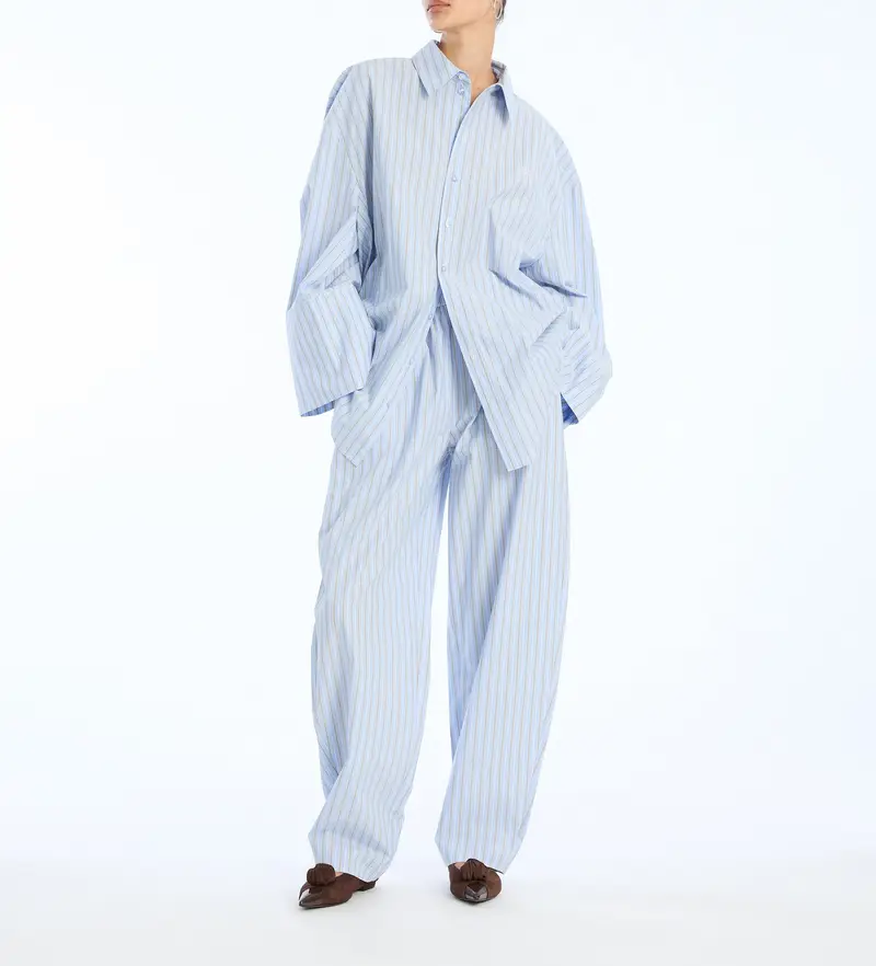 per donna 1153663082 Camicia blu Lilli (34), Casual, Manica lunga, Cotone biologico, Sostenibile