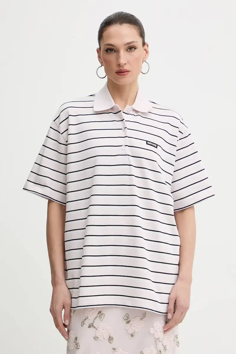 polo in cotone colore violetto 1153241810