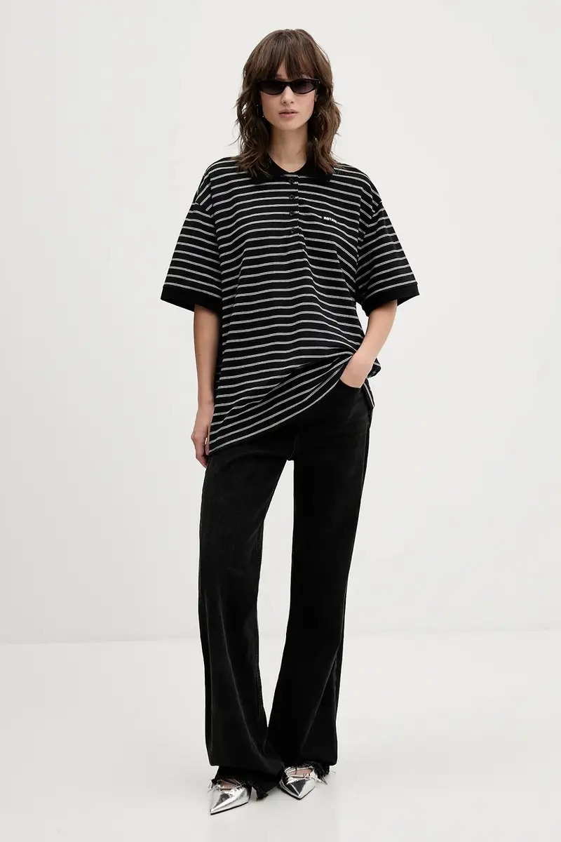 Rotate Polo Donna Nero 3842483 miniatura 2