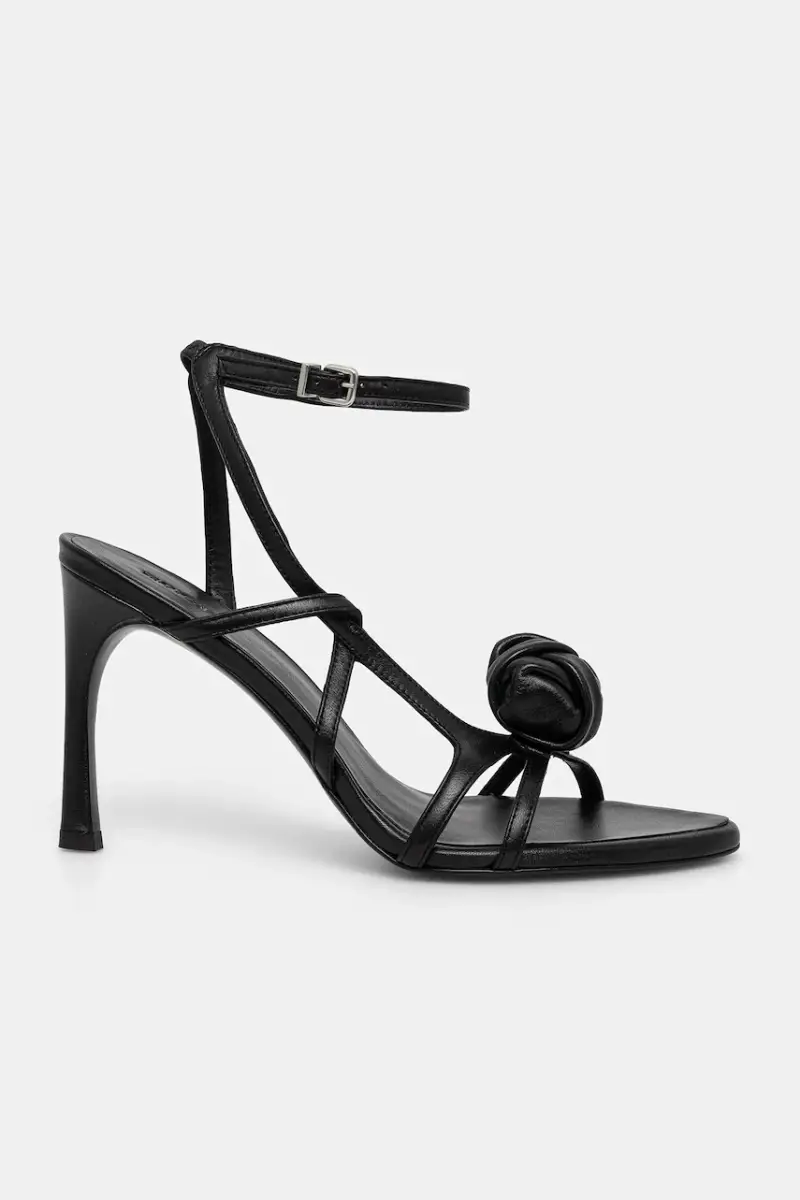 sandali in pelle Nero miniatura 2