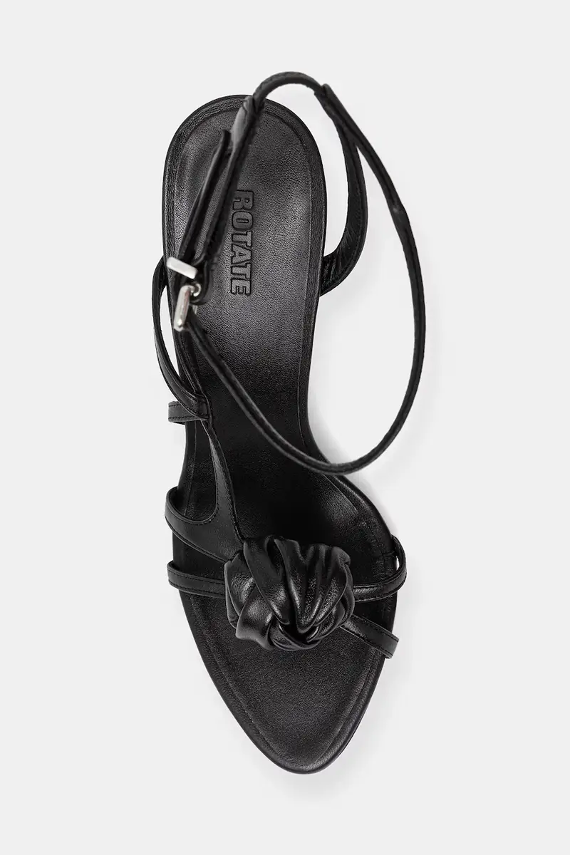 sandali in pelle Nero miniatura 4