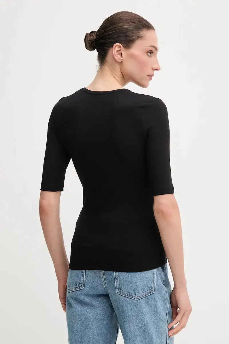 Rotate T-shirt Donna Nero 3275539 miniatura 3