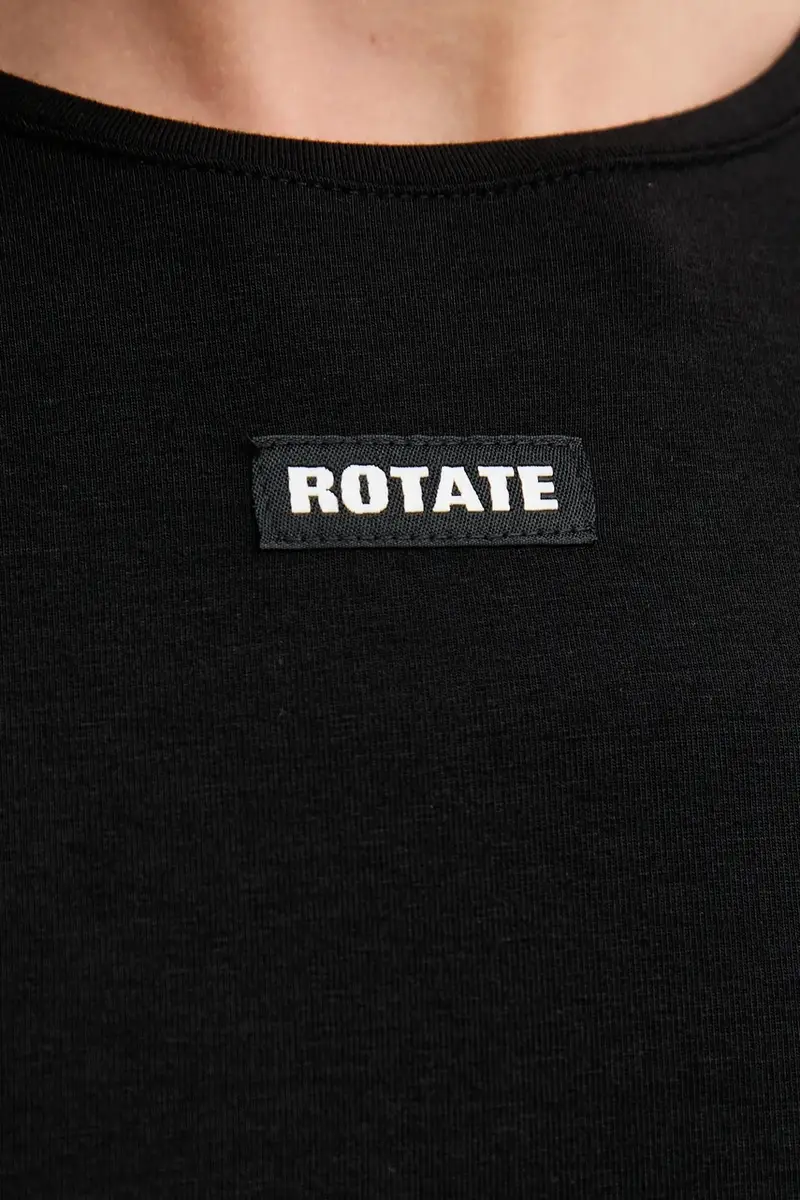 Rotate T-shirt Donna Nero 3275539 miniatura 5