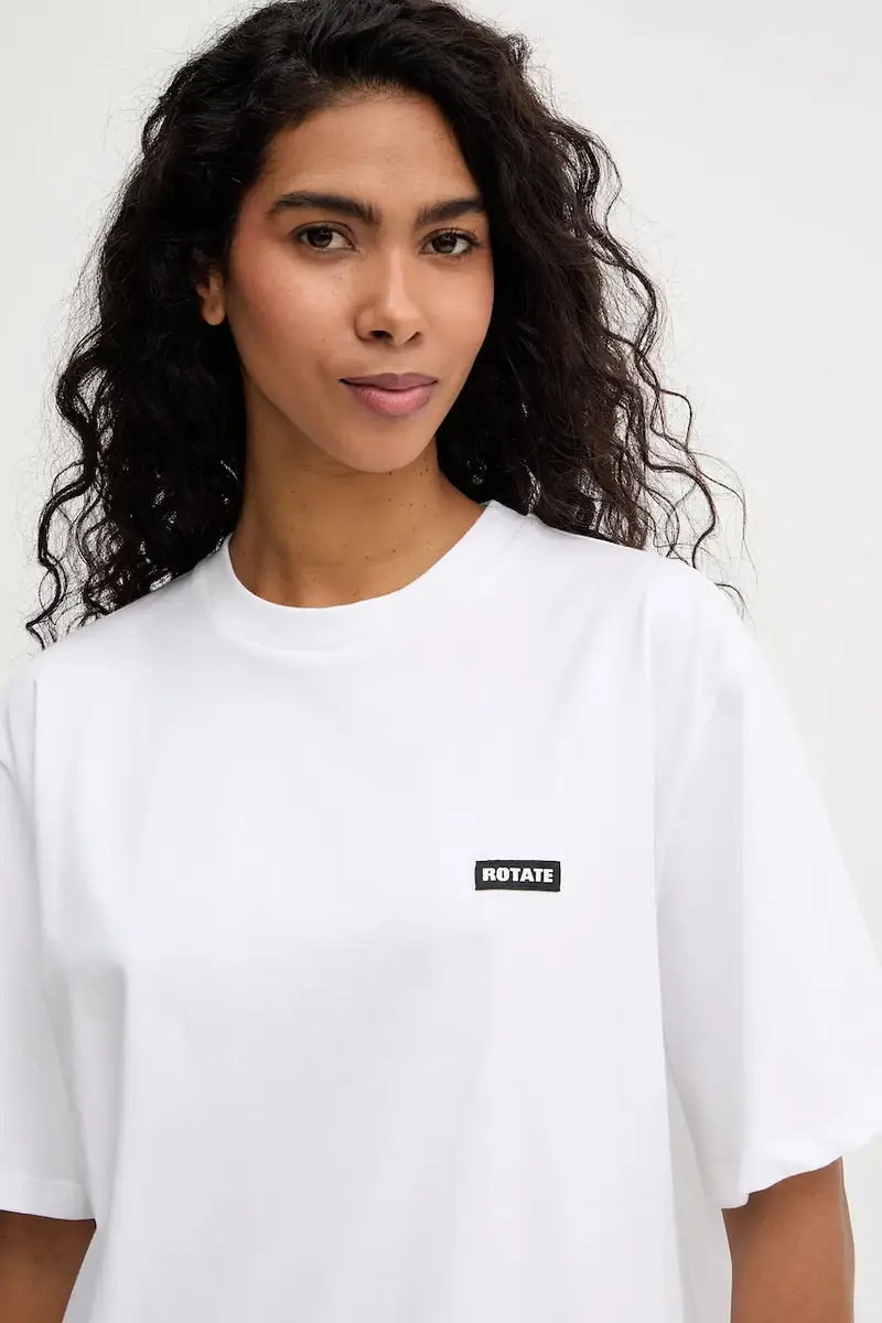 Rotate T-shirt Bianco 3966497 miniatura 4