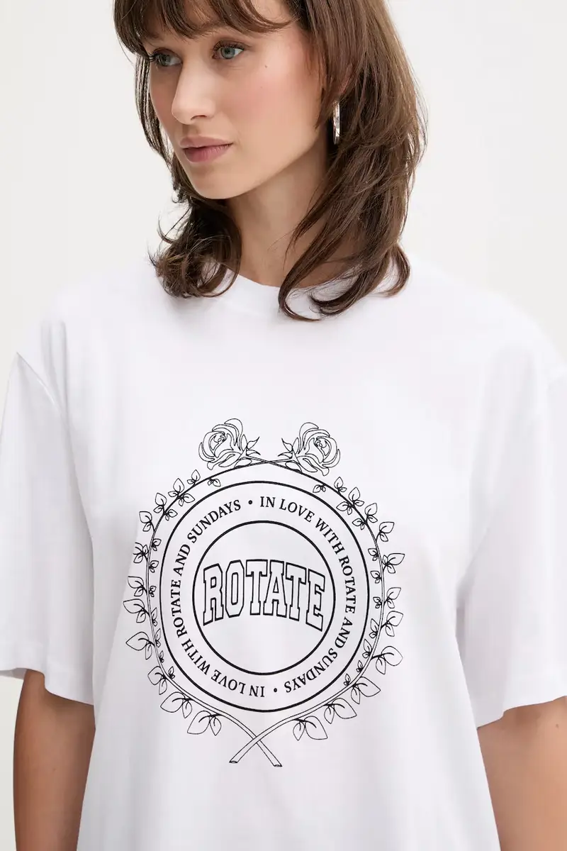 Rotate T-shirt Donna Bianco 2988211 miniatura 4