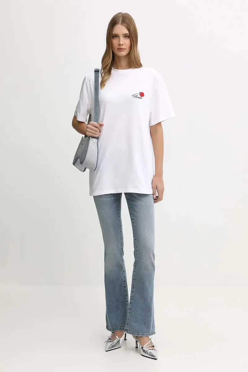 Rotate T-shirt Donna Bianco 3766296 miniatura 2