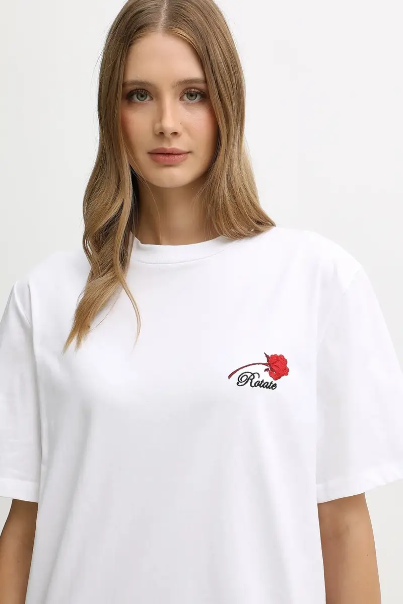 Rotate T-shirt Donna Bianco 3766296 miniatura 4