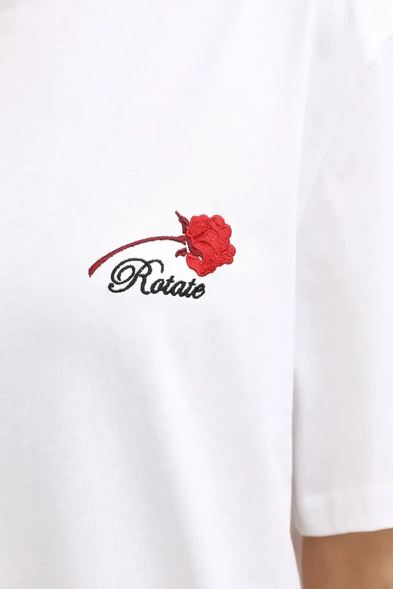Rotate T-shirt Donna Bianco 3766296 miniatura 5