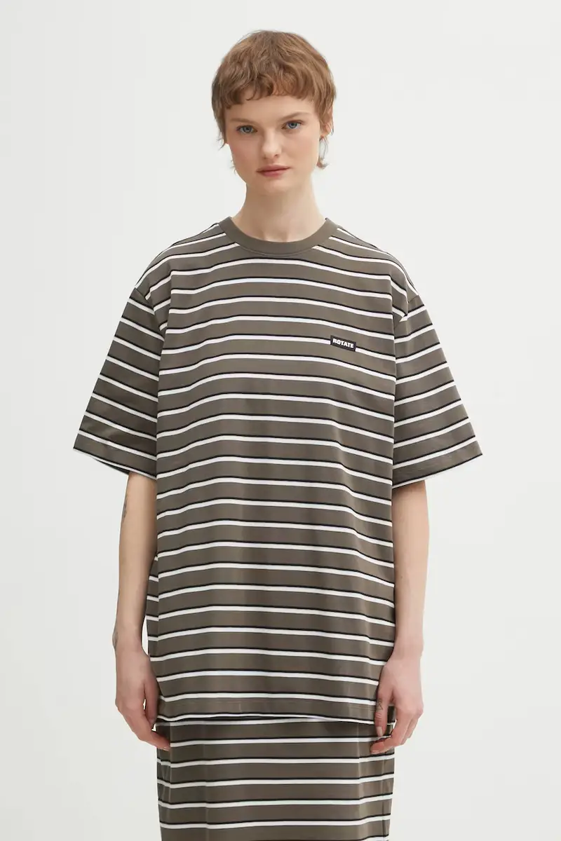 Rotate T-shirt Verde 3973426