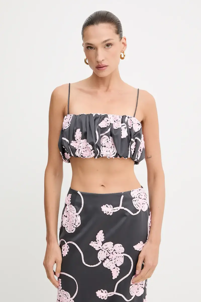 Rotate Top Donna Grigio 3324910