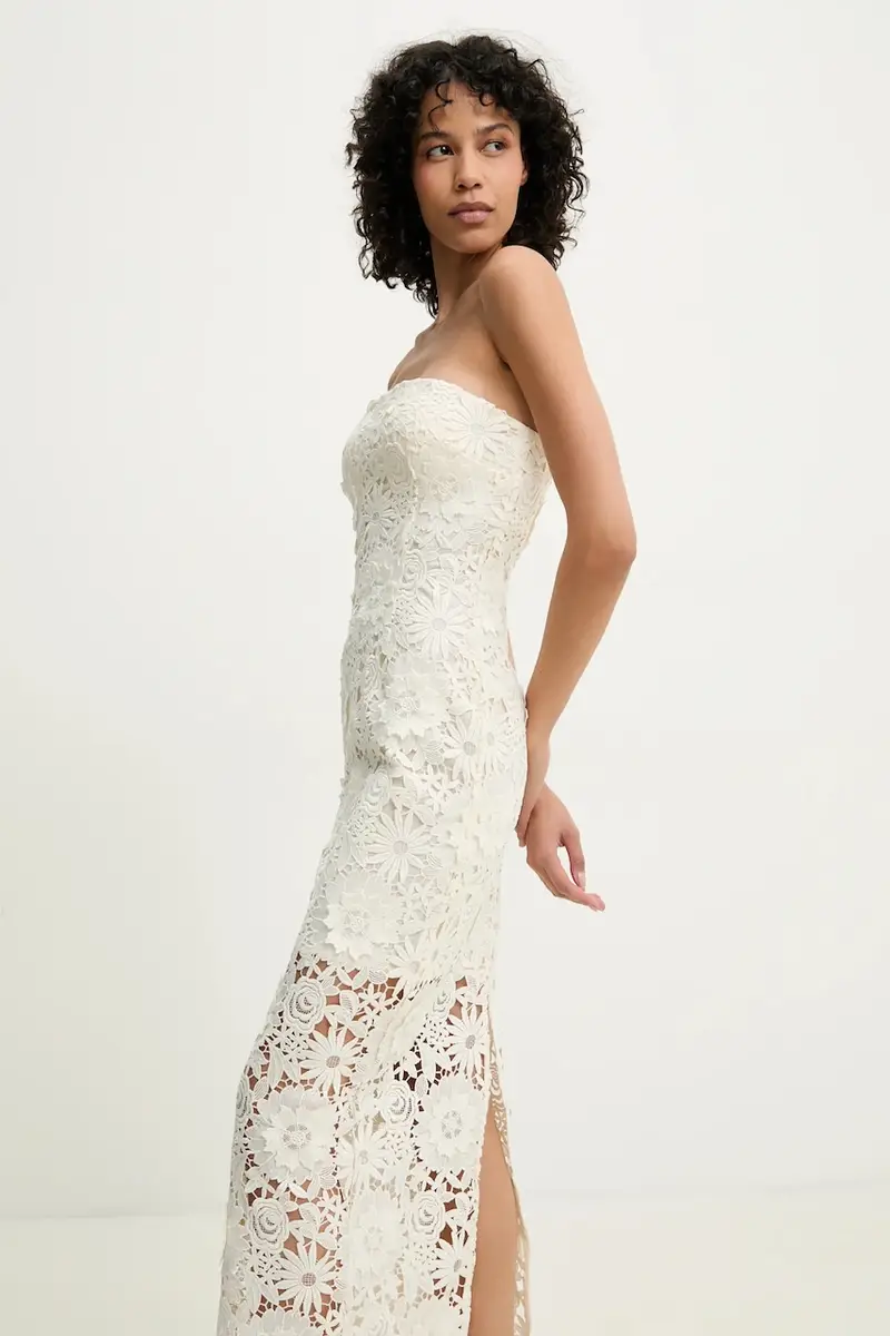 vestito colore beige 113781857